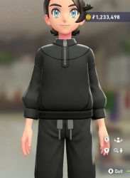 Leather Mix Pullover
