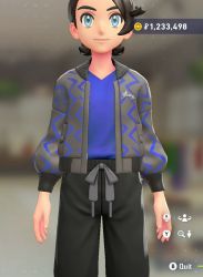 Blouson & V-Neck Set