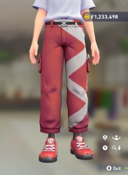 Asymmetrical Cargo Pants