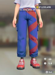 Asymmetrical Cargo Pants