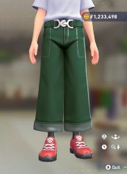 Wide-Leg Pants Set