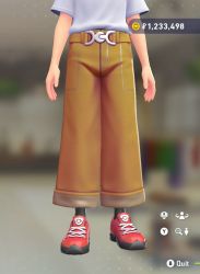 Wide-Leg Pants Set