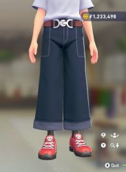 Wide-Leg Pants Set