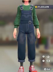 Overalls & Pullover Set
