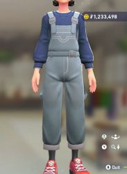 Overalls & Pullover Set
