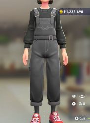 Overalls & Pullover Set