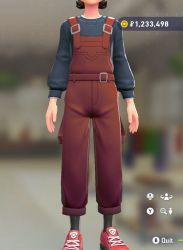 Overalls & Pullover Set