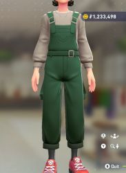 Overalls & Pullover Set