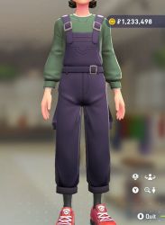 Overalls & Pullover Set