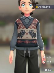 Sweater Vest & Blouse Set