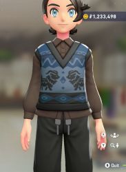 Sweater Vest & Blouse Set