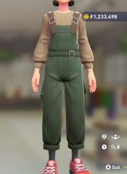 Overalls & Pullover Set