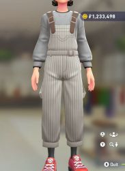 Overalls & Pullover Set