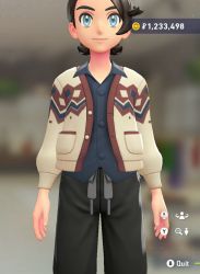 Cardigan & Shirt Set