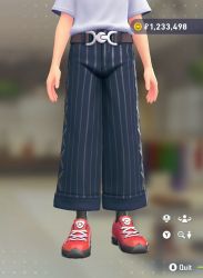 Wide-Leg Pants Set