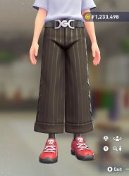 Wide-Leg Pants Set