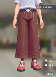 Wide-Leg Pants Set