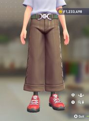 Wide-Leg Pants Set