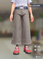 Wide-Leg Pants Set
