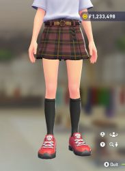 Wrap Skort Set
