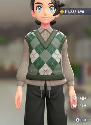 Sweater Vest & Blouse Set