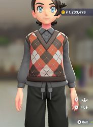 Sweater Vest & Blouse Set