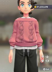Sweater and Shirt Set