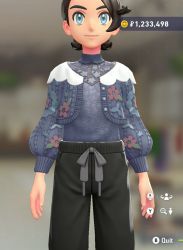 Cardigan & Blouse Set