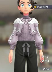 Cardigan & Blouse Set