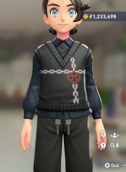 Sweater Vest & Blouse Set