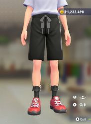 Bow-and-Bone Socks