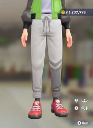 Asymmetrical Track Pants