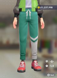 Asymmetrical Track Pants