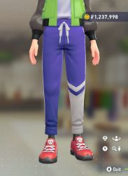Asymmetrical Track Pants