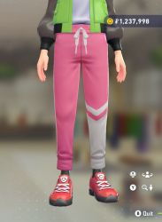 Asymmetrical Track Pants