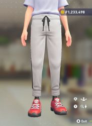 Side-Stripe Track Pants