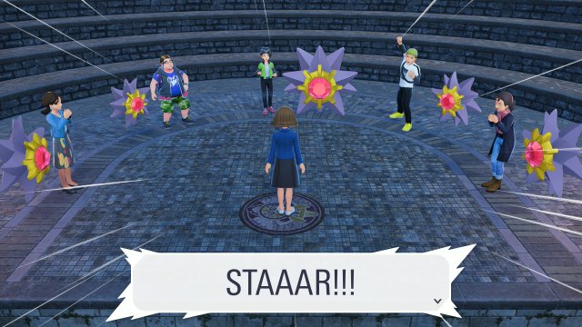 Starmie on High
