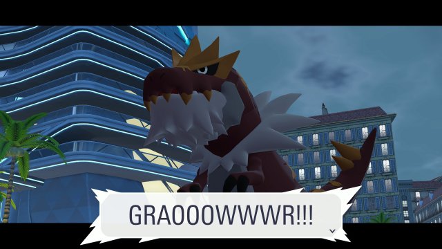 Tyrantrum's Furious Jaws