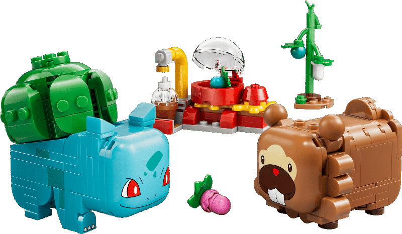 Berry Bash with Bulbasaur and Bidoof LEGO Pok&eacute;mon Image
