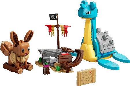 Eevee and Lapras's Treasure Hunt