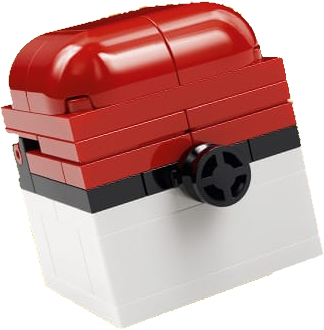 Pok&eacute; Ball SMART Tag Case LEGO Pok&eacute;mon Image