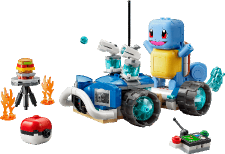 Trainer's Buggy Adventure with Squirtle