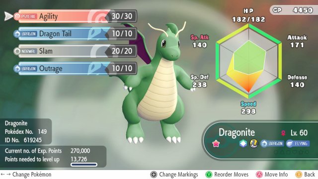 Pokemon Let's Go  All Dragon Type Pokemon List & Base Stats