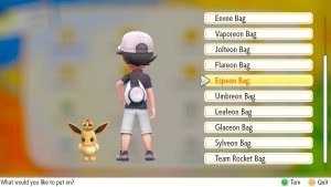 Espeon Bag