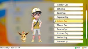 Jolteon Cap