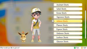 Jolteon Shorts