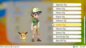 Leafeon Set