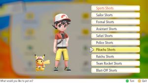 Pikachu Shorts