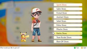 Raichu Shoes