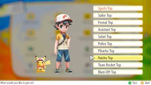 Raichu Top